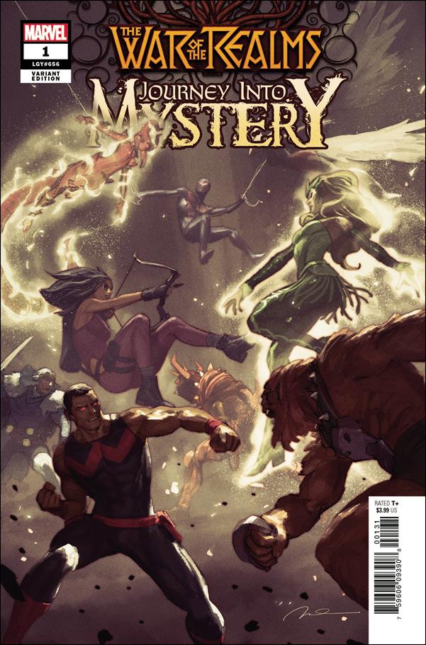 War of the Realms: Journey into Mystery issue 1-D Gerald Parel 1:50 Cover