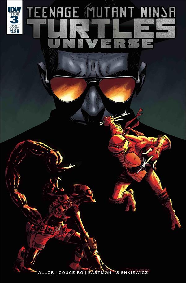 Teenage Mutant Ninja Turtles Universe issue 3-B Damian Couceiro Subscription Cover
