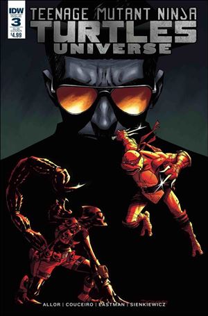 Teenage Mutant Ninja Turtles Universe issue 3-B Damian Couceiro Subscription Cover