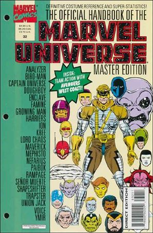Official Handbook of the Marvel Universe: Master Edition issue 32