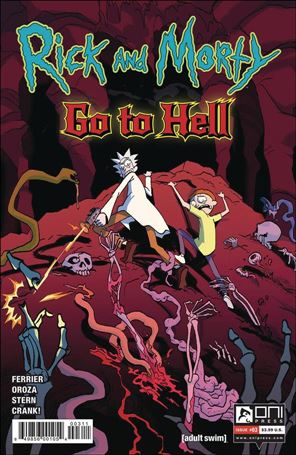 Rick and Morty Go to Hell issue 3 Constanza Oroza Cover