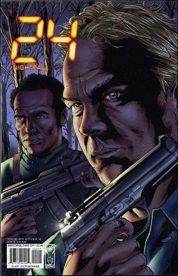 24: Nightfall issue 2-B Jean Diaz Cover