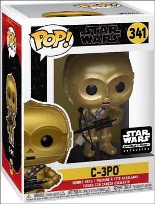 POP! Star Wars figure 341 C-3PO (Bowcaster) Smuggler's Bounty