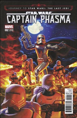 Journey to Star Wars: The Last Jedi - Captain Phasma issue 2-D Greg Hildebrandt 1:50 Cover