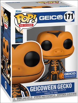 POP! Ad Icons figure 171 Geicoween Gecko - Orange