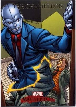2007 Marvel Masterpieces (Base Set) card 18 The Chameleon