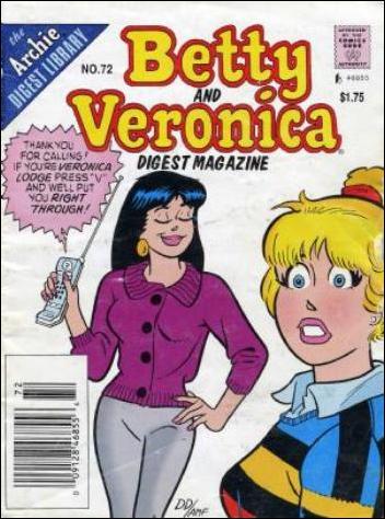 Betty and Veronica Digest Magazine issue 72