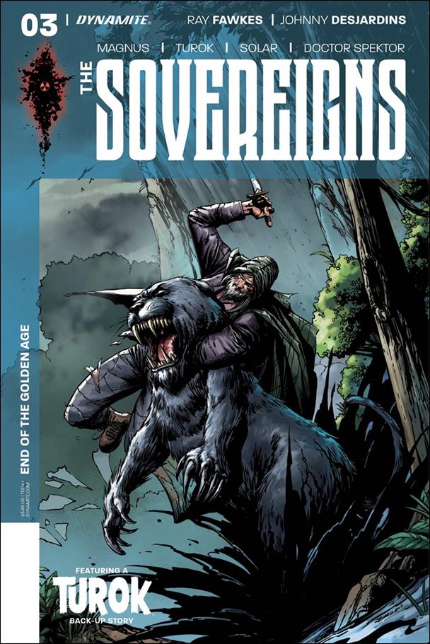 Sovereigns issue 3-B Johnny Desjardins Cover