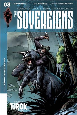 Sovereigns issue 3-B Johnny Desjardins Cover