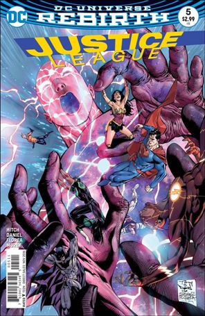 Justice League (2016) issue 5 Tony Daniel Cover