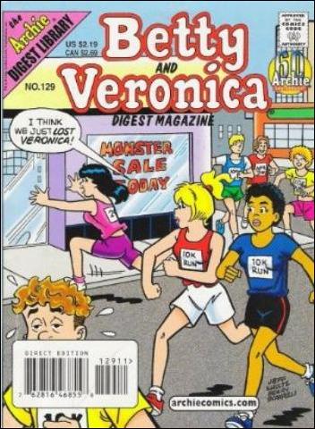 Betty and Veronica Digest Magazine issue 129