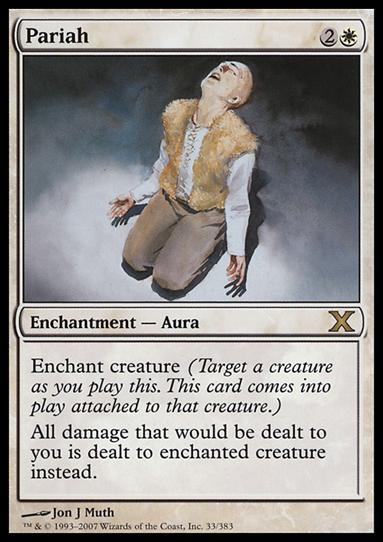 Magic the Gathering: 10th Edition (Base Set) card 33 Pariah