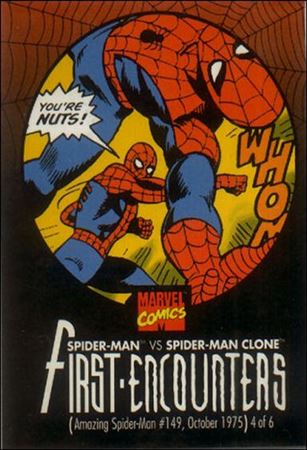 Spider-Man: Kool-Aid First Encounters   card 4 Spider-Man vs Spider-Man Clone