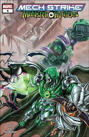 Mech Strike: Monster Hunters issue 4 E.J. Su Cover