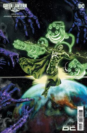 Green Lantern: War Journal issue 4-D Montos 1:50 Cardstock Cover