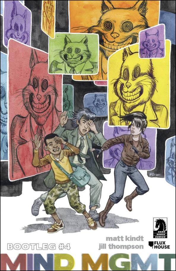 Mind MGMT: Bootleg issue 4 Jill Thompson Cover