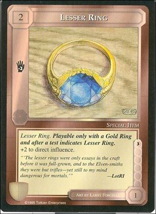 Middle-Earth: The Wizards (Base Set) card 247 Lesser Ring