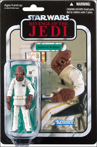 Star Wars: Vintage Collection 3 3/4" Figures figure VC22-B Admiral Ackbar "Revenge OTJ" Card