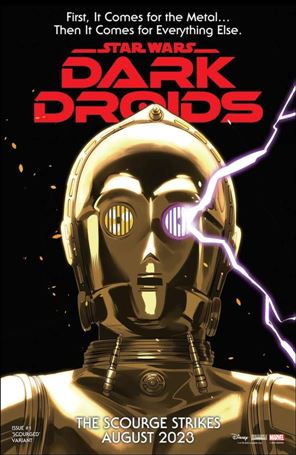 Star Wars: Dark Droids issue 1-D Rachael Stott Scourged Cover