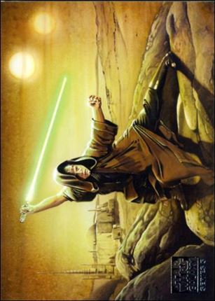 Star Wars Galaxy: Series 5 (Base Set) card 48 Tatooine Training