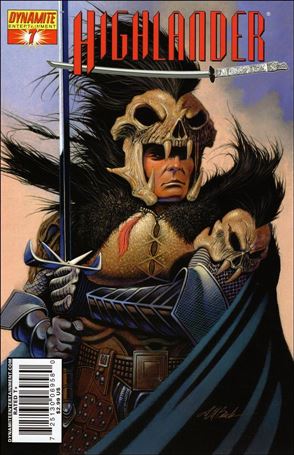 Highlander issue 7-C David Michael Beck Standard Cover