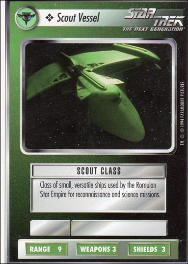 Star Trek: Premiere Unlimited (Base Set) card 363 Scout Vessel 