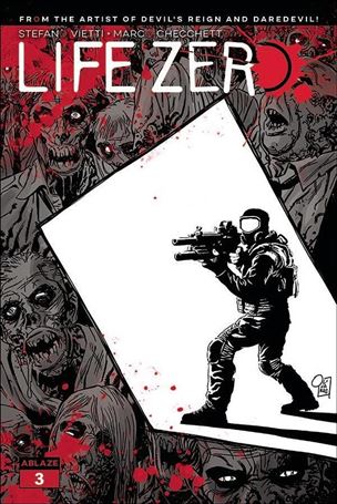 Life Zero issue 3-B Giancarlo Olivares Cover