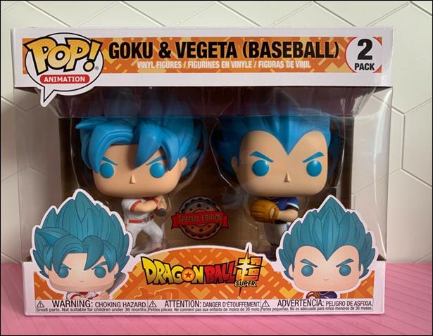 Pop! Animation Multi-Packs figure '23' Goku & Vegeta (Baseball)