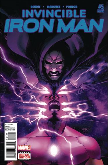 Invincible Iron Man (2015)  issue 5-B (2nd Printing)