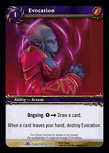 World of Warcraft: Through the Dark Portal (Base Set) card 50 Evocation