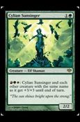 Magic the Gathering: Conflux (Base Set) card 80 Cylian Sunsinger