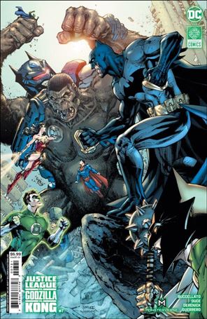 Justice League vs. Godzilla vs. Kong issue 7-B Jim Lee Cardstock Cover