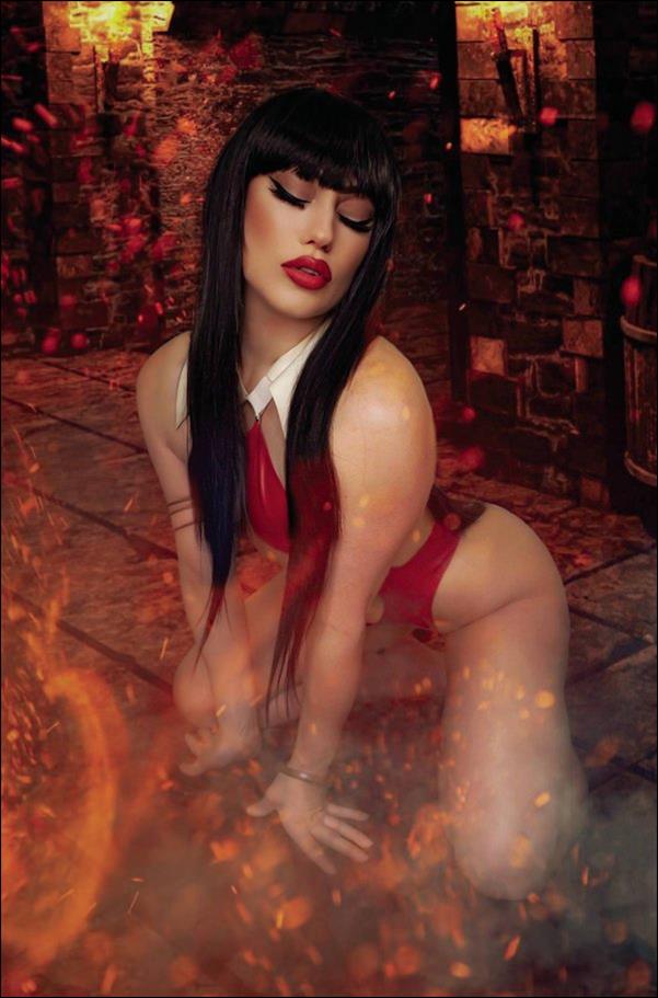 Vampirella / Dracula: Rage issue 4-H Cosplay Photo 1:15 Virgin Cover