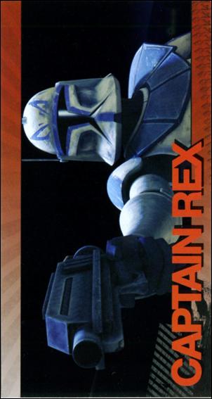 Star Wars: The Clone Wars Widevision (Character Foil Subset) card 13 Captain Rex