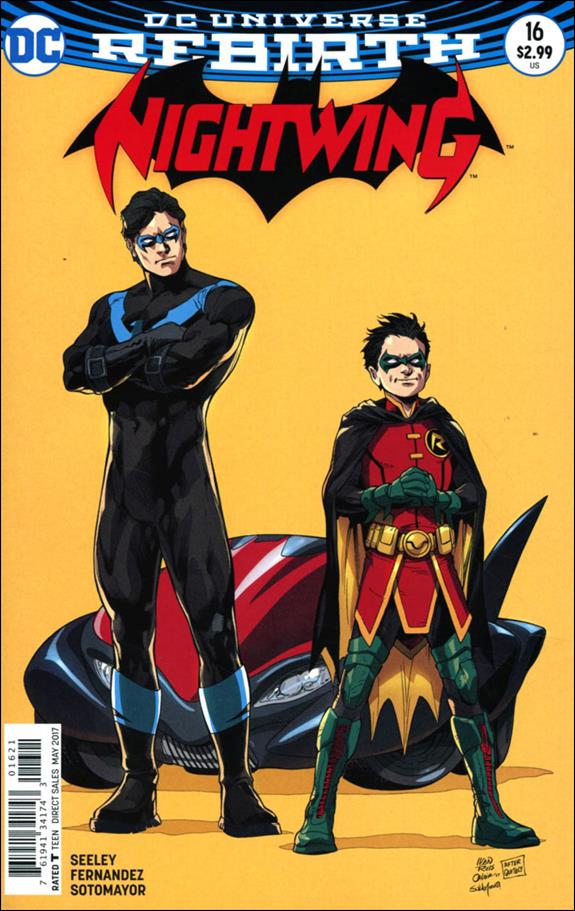 Nightwing (2016) issue 16-B Ivan Reis Cover