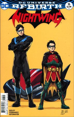 Nightwing (2016) issue 16-B Ivan Reis Cover