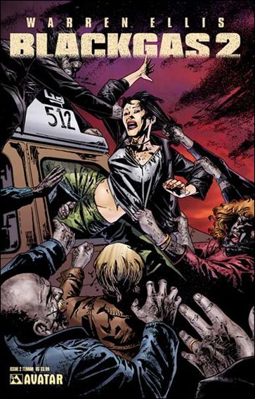 Warren Ellis: Blackgas 2 issue 2-B Terror Cover