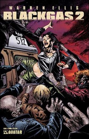 Warren Ellis: Blackgas 2 issue 2-B Terror Cover