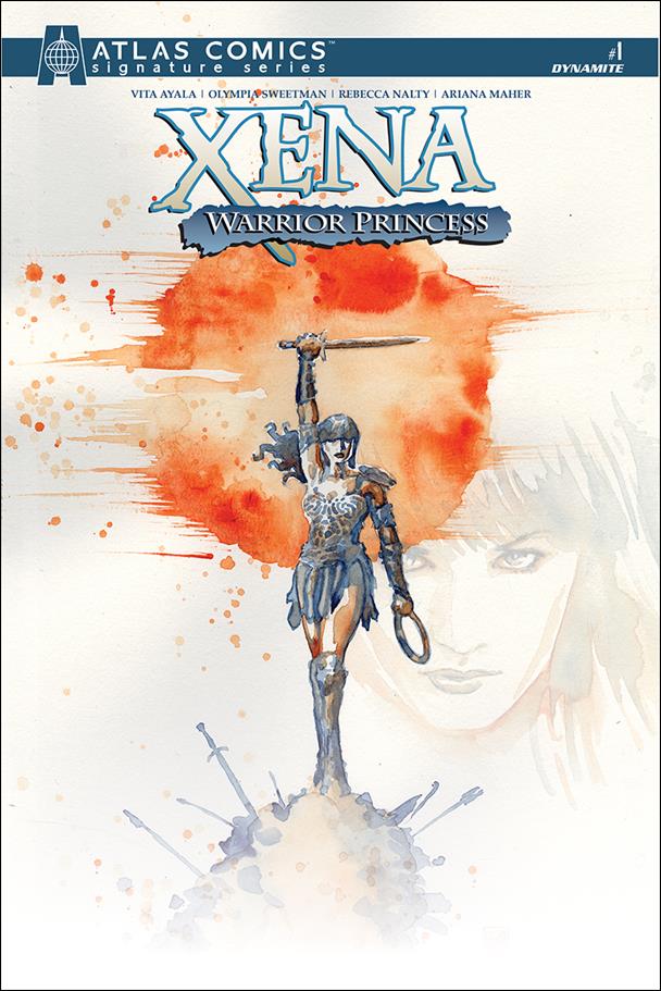 Xena: Warrior Princess (2019) issue 1-L David Mack Atlas Cover (Signed by Vita Ayala)