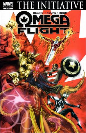 Omega Flight issue 1 Team Cover