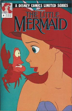 Disney's the Little Mermaid Limited Series issue 4-B Character Cover