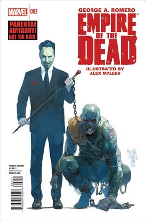 George Romero's Empire of the Dead: Act One issue 2 Alex Maleev Cover