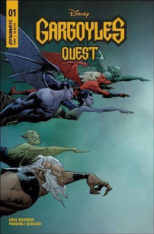 Gargoyles: Quest issue 1-B Jae Lee Cover