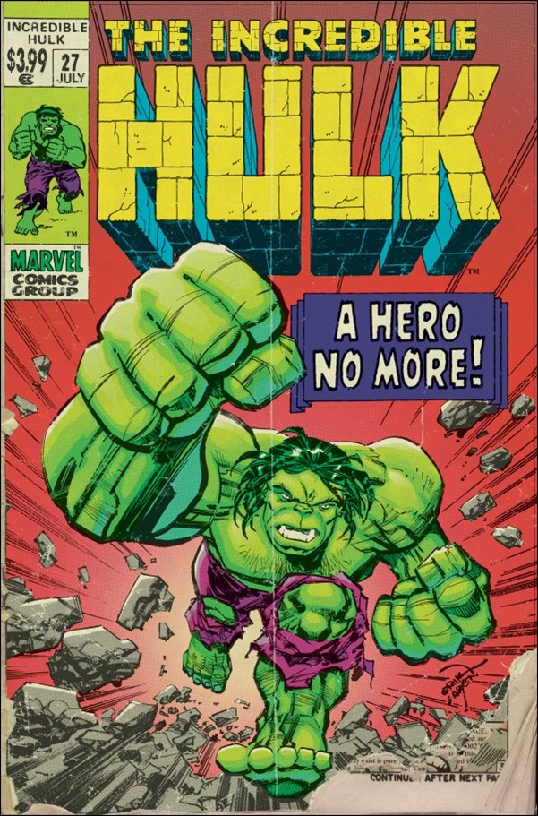 Incredible Hulk (2023) issue 27-B Erik Larsen RetroVision Cover