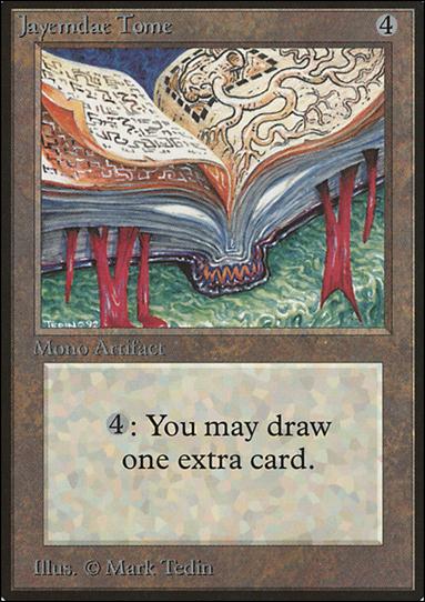 Magic the Gathering: Limited Edition Beta (Base Set) card 256 Jayemdae Tome