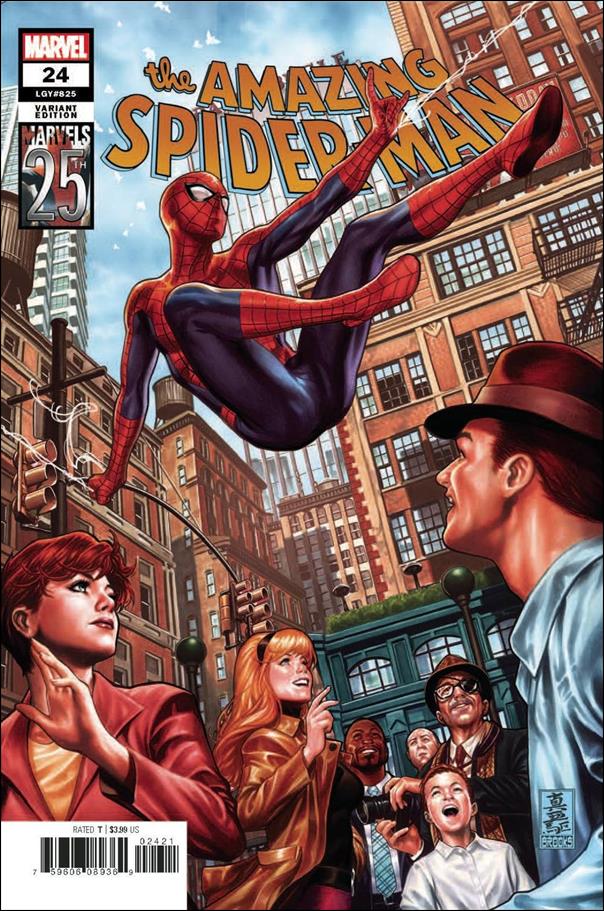 Amazing Spider-Man (2018) issue 24-C Mark Brooks "Marvels 25th Tribute" Cover