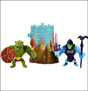 Masters of the Universe Minis figure 2-B Moss Man and Battle Armor Skeletor (Loose)
