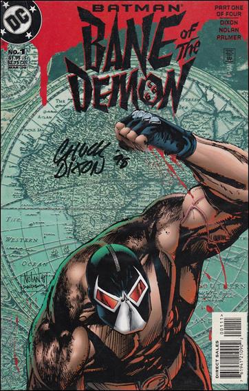 Batman: Bane of the Demon issue 1-B DF (Signed by Chuck Dixon)