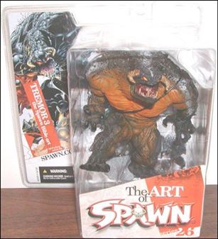 Spawn (Series 26) figure 6-B Tremor 3 (No Upper Teeth)