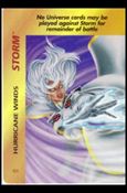 Marvel OverPower (Base Set) card nn208 Storm: Hurricane Winds